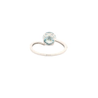 1.98 Carats Blue Lab Grown Diamond 14K Gold Ring