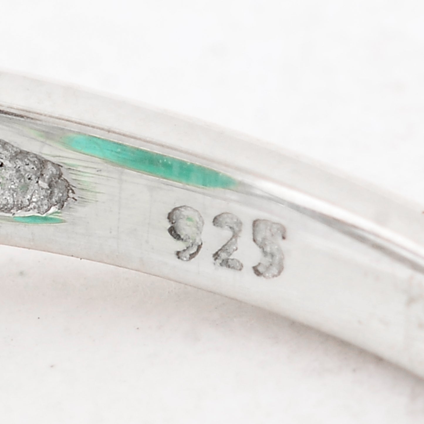 8.69 Ct Cushion Green Topaz 925 Sterling Silver Ring