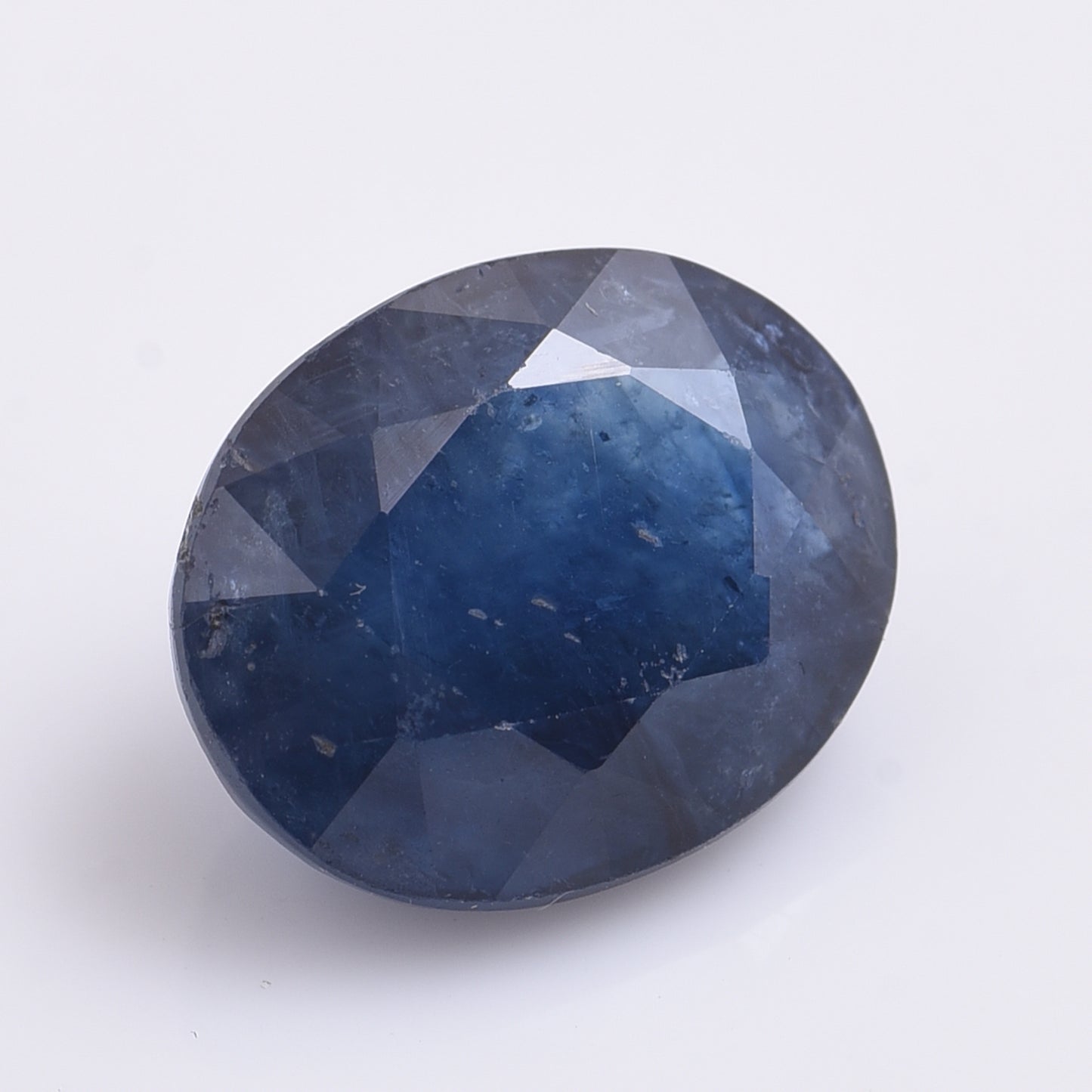 5.68 Natural Corundum Sapphire Oval Mixed Cut Gemstone