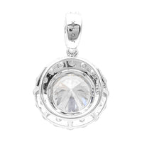 2.19 Carats Lab Grown Diamond 14K Gold Pendant