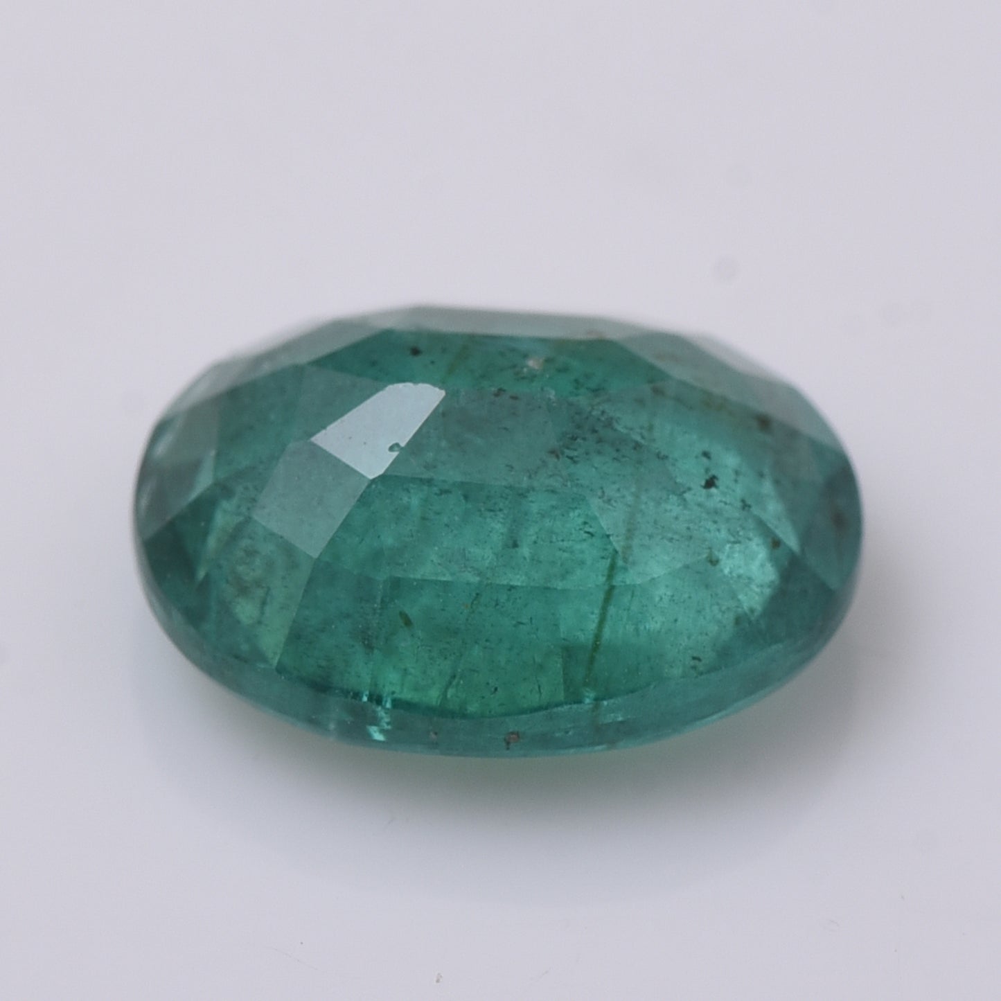 2.45 Natural Beryl Emerald Oval Mixed Cut Gemstone