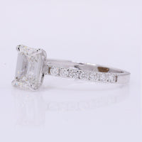 2.14 Carats Lab Grown Diamond 14K Gold Ring