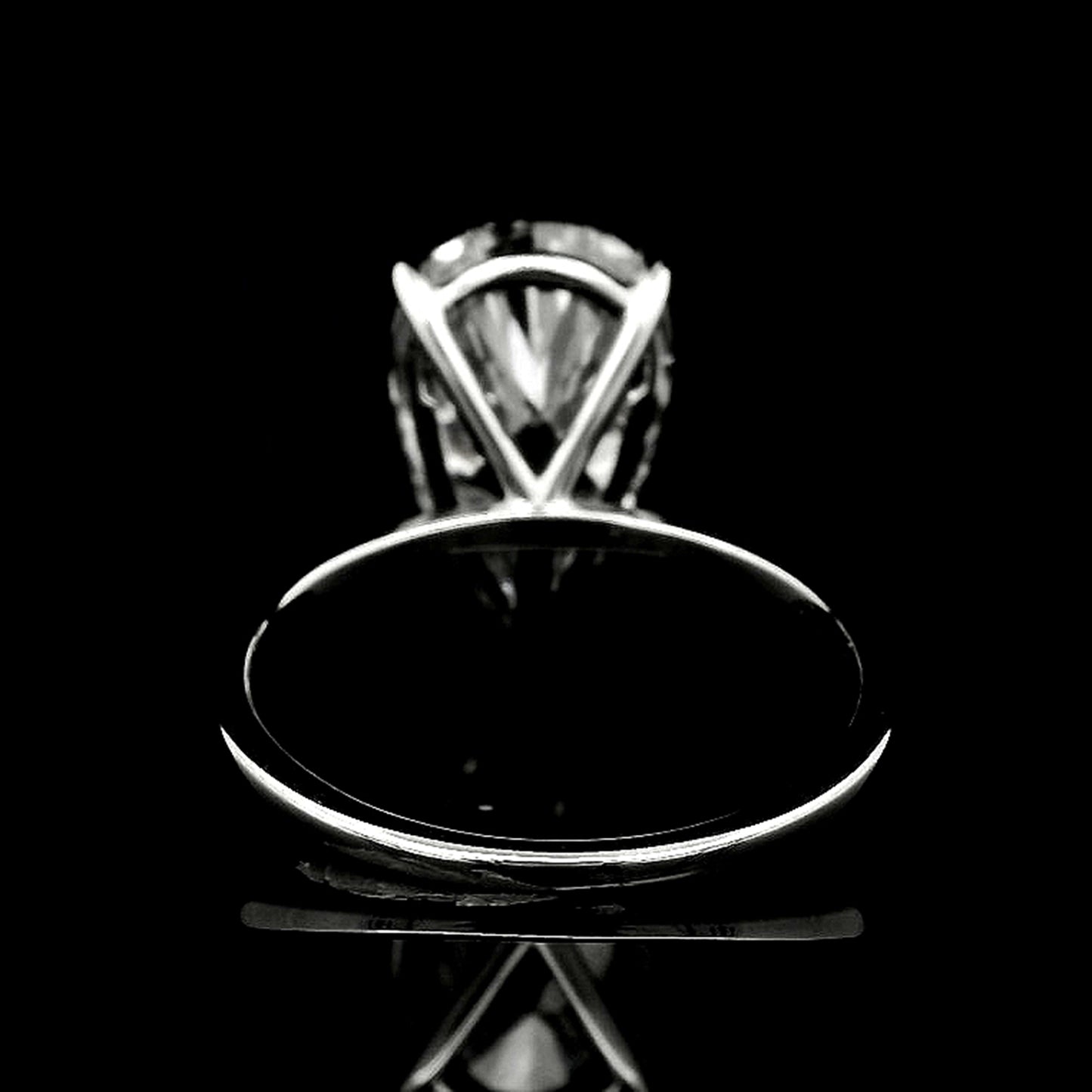 4.83 Carats Lab Grown Diamond 14K Gold Ring