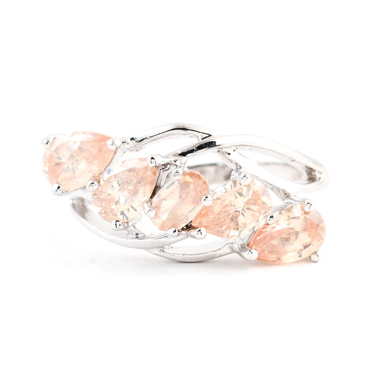 2.93 Ct Cubic Zirconia 925 Sterling Silver Ring