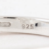 0.08 Ct Round Cubic Zirconia 925 Sterling Silver Ring