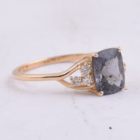 1.91 Ct Cushion Natural Spinel 14K Gold Ring