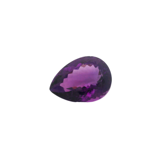 38.14 Amethyst Pear Gemstone