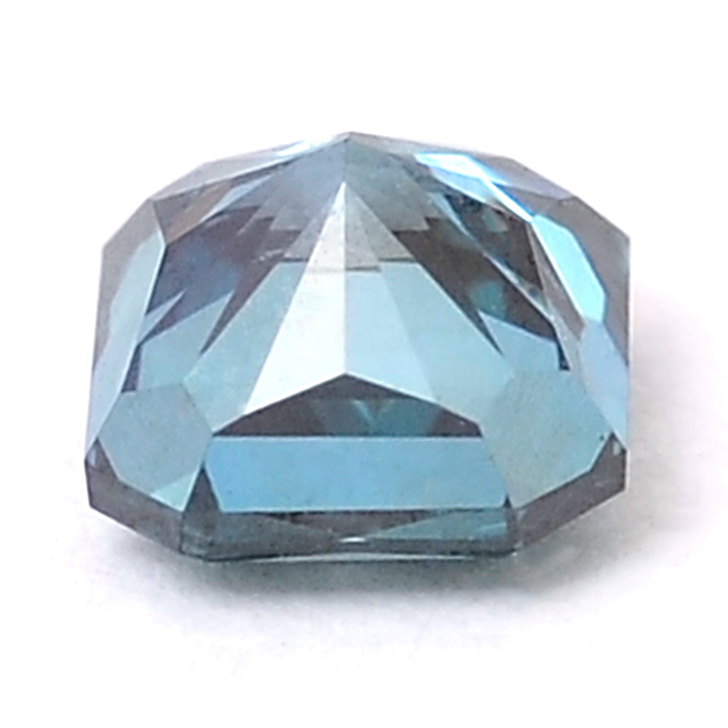 0.41 Blue Diamond Octagon Loose Diamond