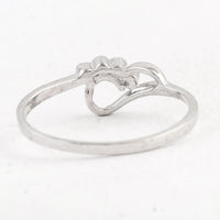 0.00 Ct Plain 925 Sterling Silver Ring