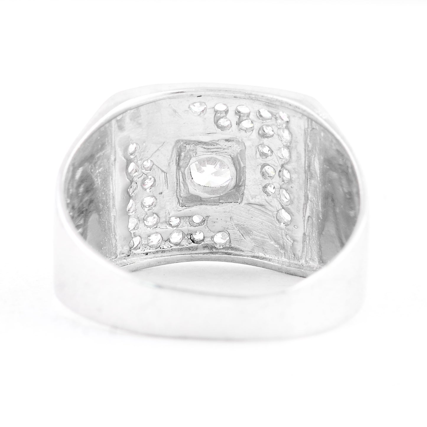 2.10 Ct Cubic Zirconia 925 Sterling Silver Ring