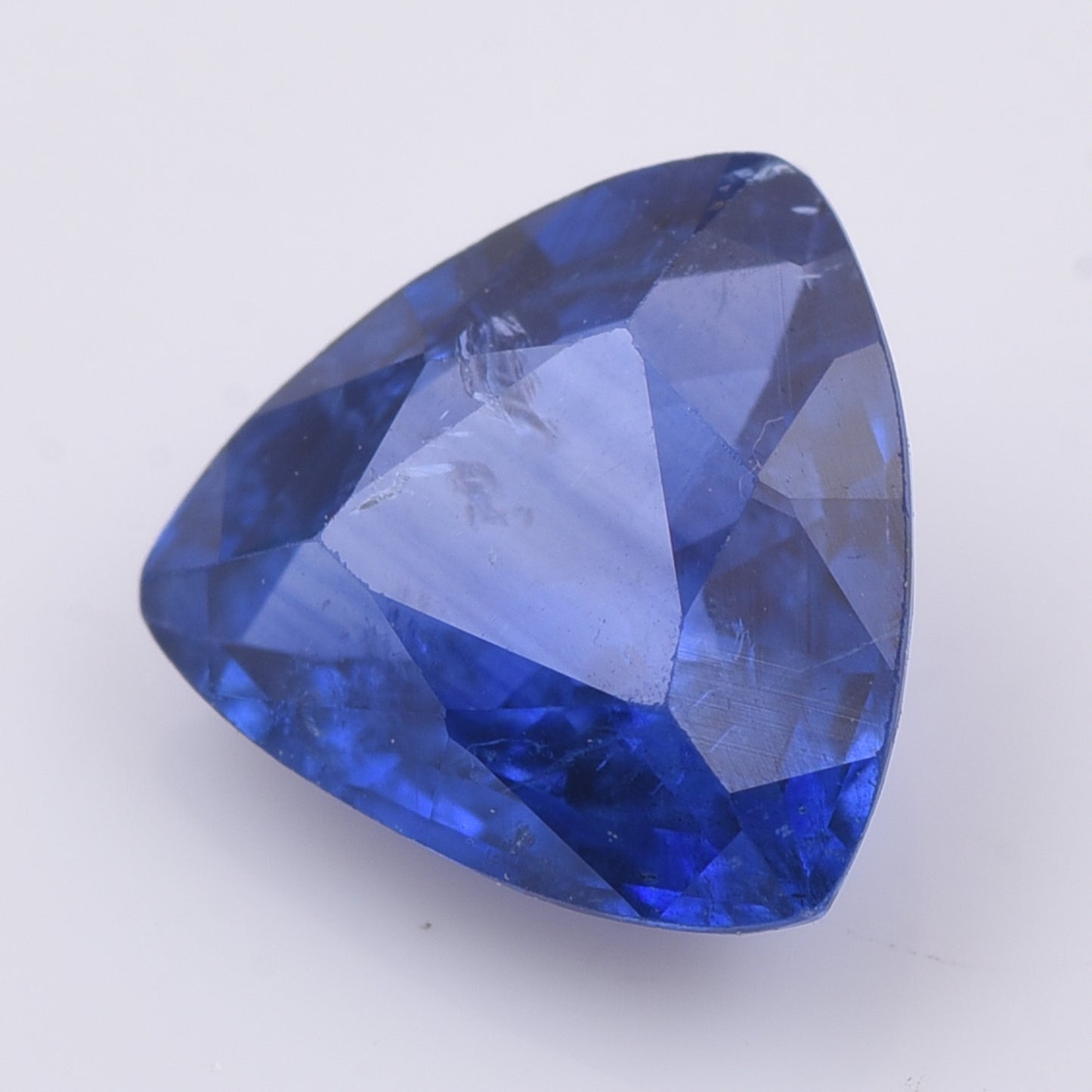 1.33 Natural Corundum Sapphire Triangular Mixed Cut Gemstone