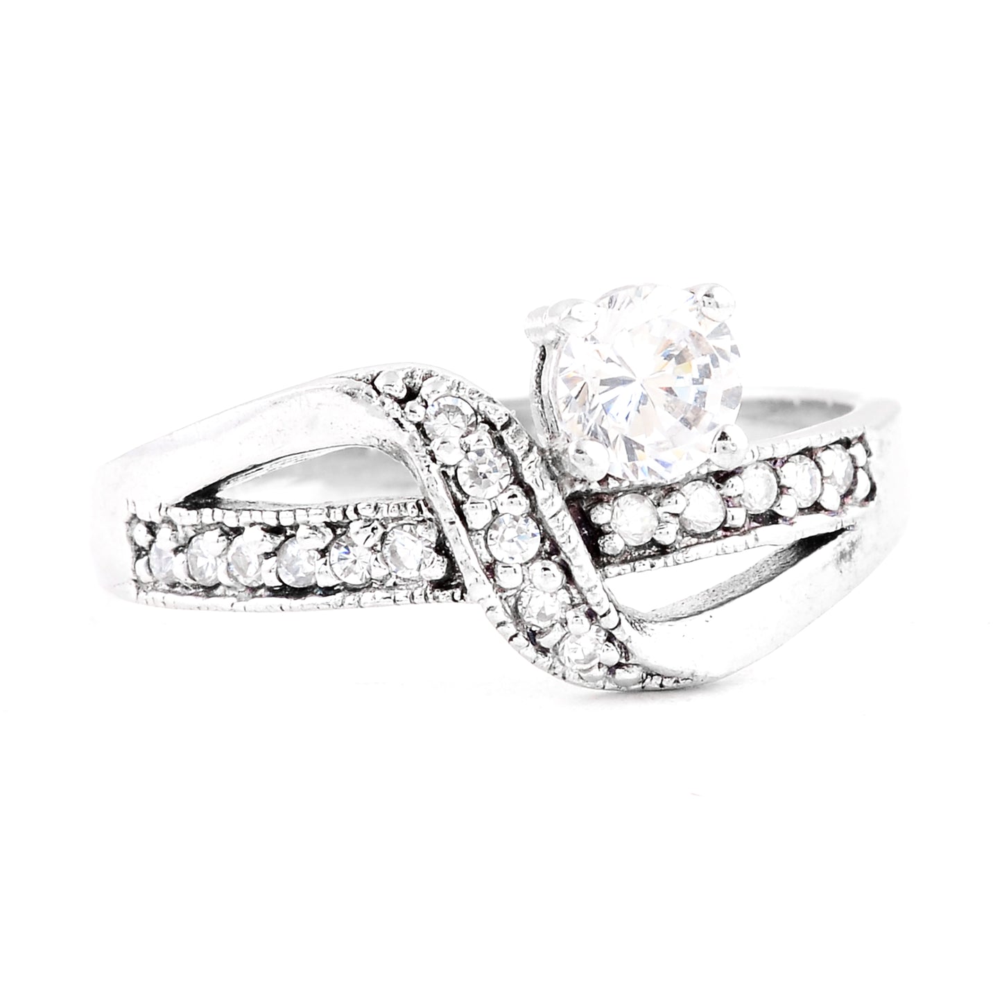 1.41 Ct Cubic Zirconia 925 Sterling Silver Ring