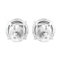 3.16 Carats Lab Grown Diamond 14K Gold Earrings