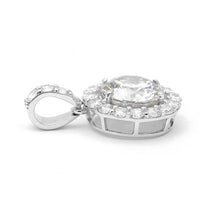 2.19 Carats Lab Grown Diamond 14K Gold Pendant