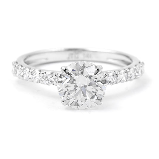 2.23 Carats Lab Grown Diamond 14K Gold Ring