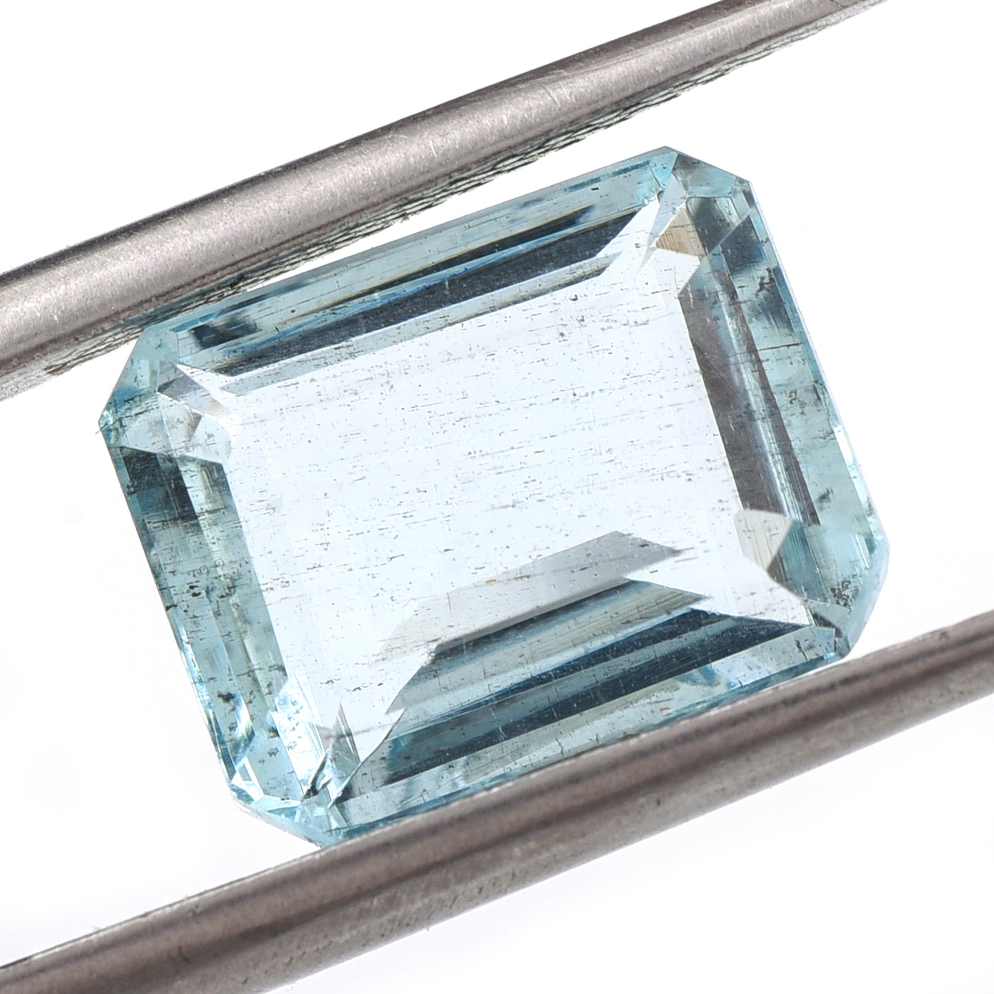 4.3 Natural Beryl Aquamarine Emerald Cut Gemstone