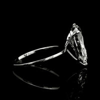 4.00 Carats Lab Grown Diamond 14K Gold Ring