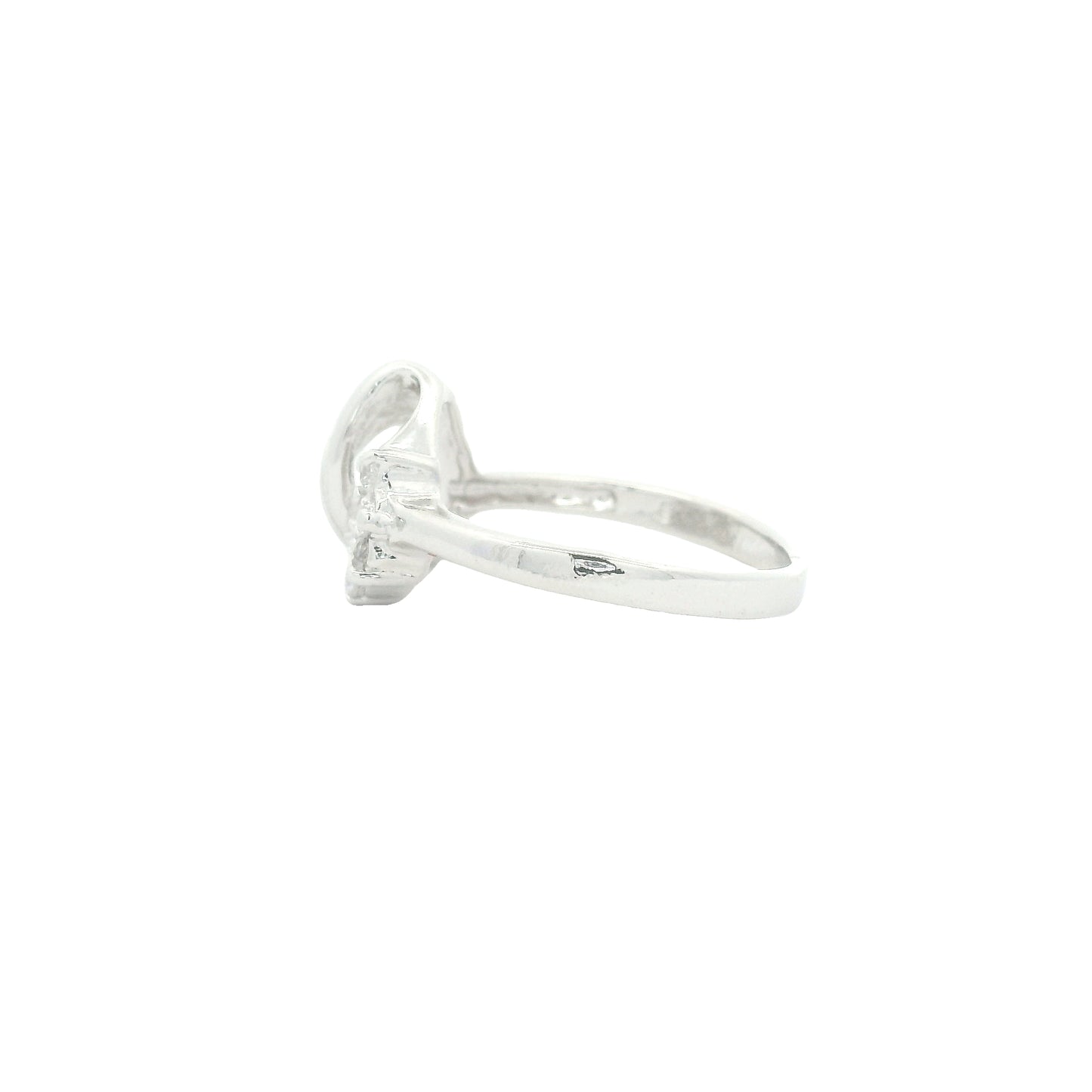 0.99 Ct Cubic Zirconia 925 Sterling Silver Ring