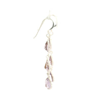 7.15 Ct Amethyst 925 Sterling Silver Earrings