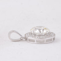 2.42 Carats Lab Grown Diamond 14K Gold Pendant