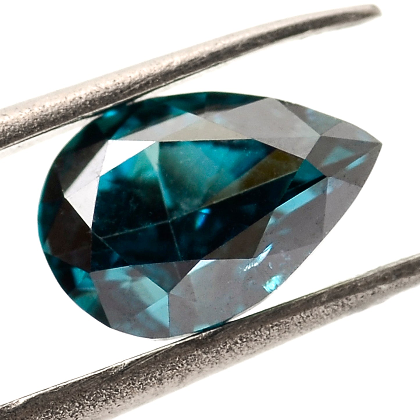0.4 Blue Diamond Pear Loose Diamond
