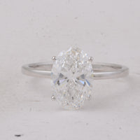 2.56 Carats Lab Grown Diamond 14K Gold Ring