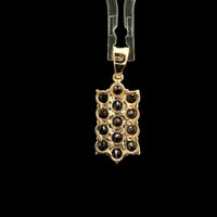 1.69 Ct Round Multi Tourmaline 14K Gold Pendant