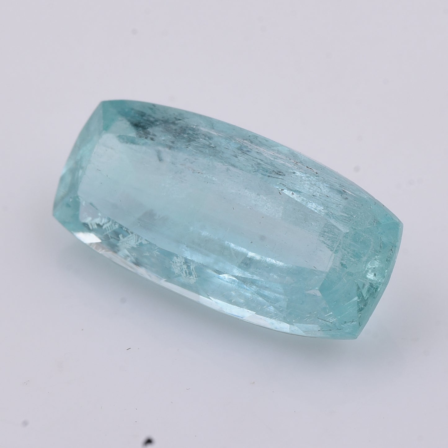 3.88 Natural Beryl Emerald Rectangular Cushion Mixed Cut Gemstone