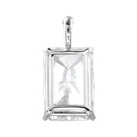 5.08 Carats Lab Grown Diamond 14K Gold Pendant