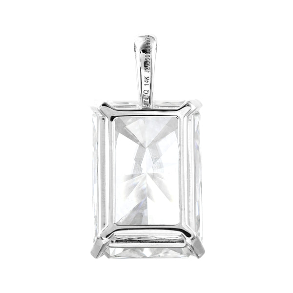 5.08 Carats Lab Grown Diamond 14K Gold Pendant