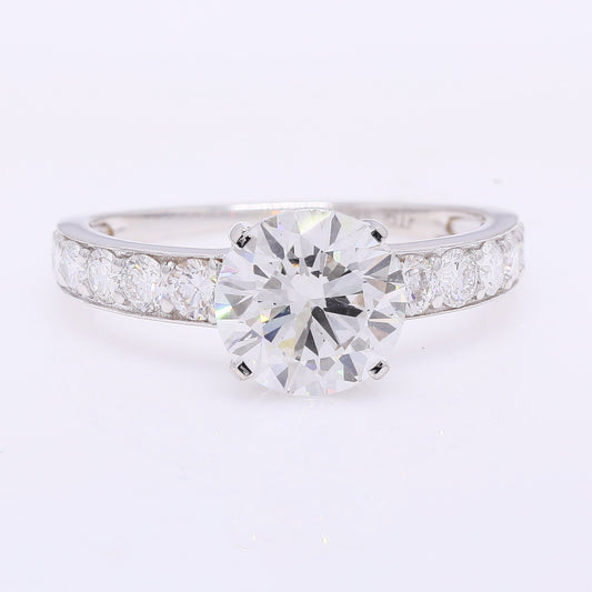 3.00 Carats Lab Grown Diamond 14K Gold Ring