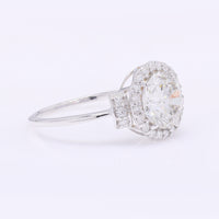2.30 Carats Lab Grown Diamond 14K Gold Ring