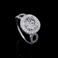 2.58 Carats Lab Grown Diamond 14K Gold Ring