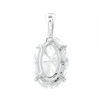 3.04 Carats Lab Grown Diamond 14K Gold Pendant