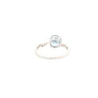 1.95 Carats Blue Lab Grown Diamond 14K Gold Ring