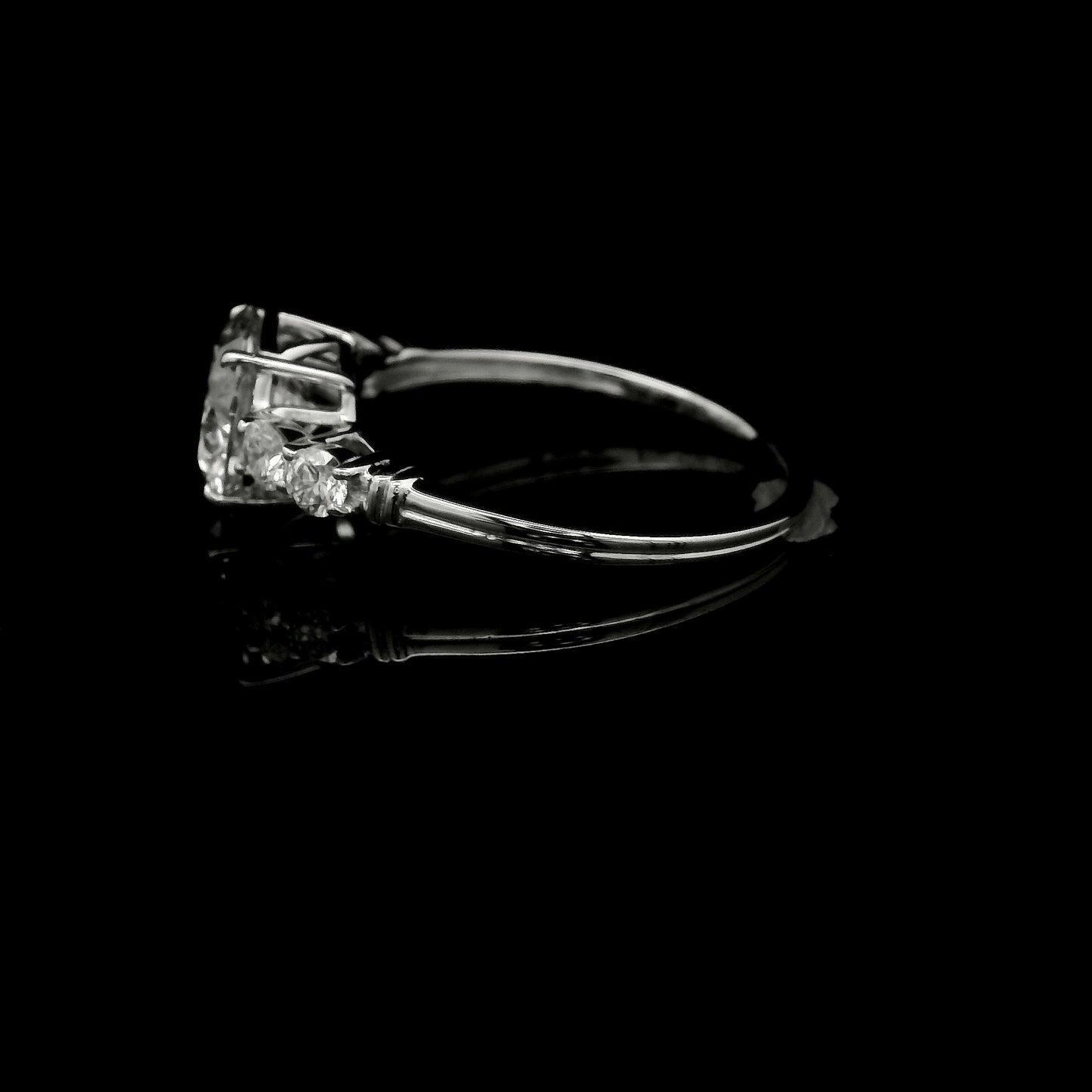 1.91 Ct Round Lab Grown Diamond 14K Gold Ring