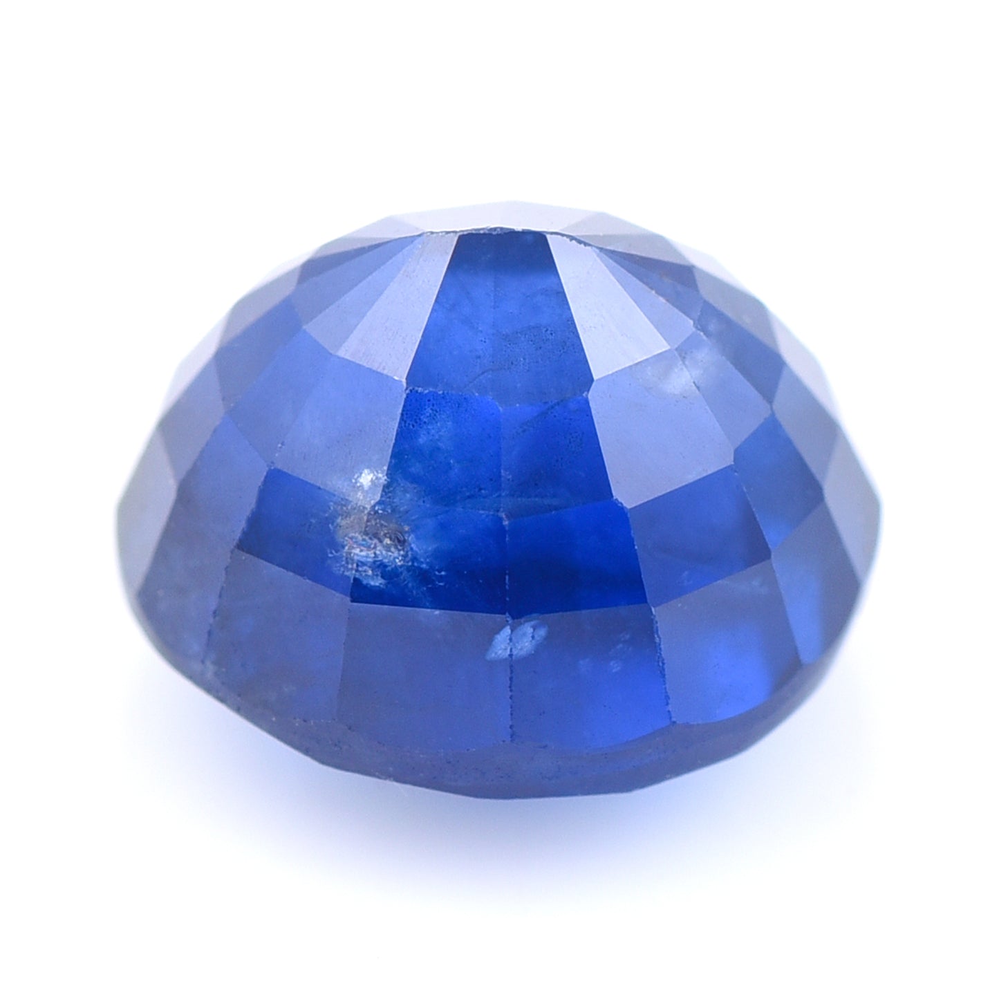 3.94 Natural Corundum Sapphire Oval Mixed Cut Gemstone