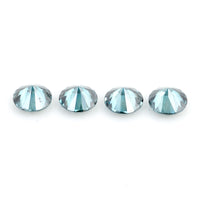 0.60 Blue Diamond Round Loose Gemstone