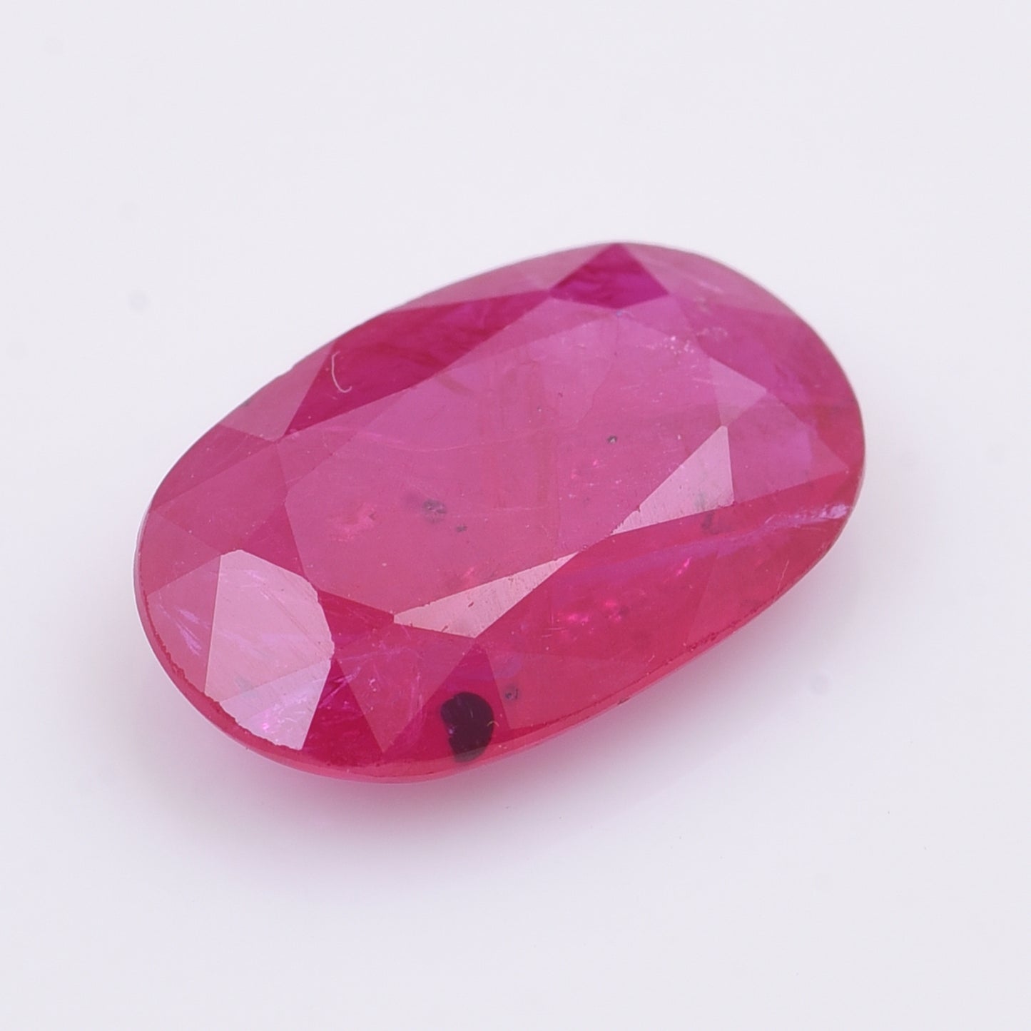 2.02 Natural Corundum Ruby Oval Mixed Cut Gemstone