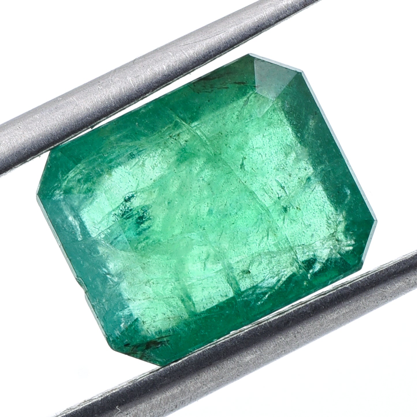 3.48 Natural Beryl Emerald Emerald Cut Gemstone