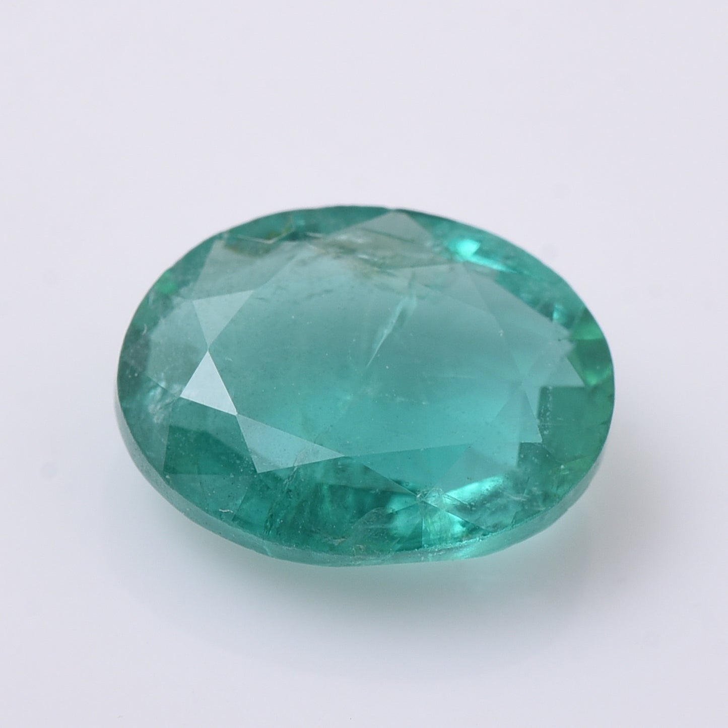 2.02 Natural Beryl Emerald Oval Mixed Cut Gemstone