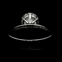 3.25 Carats Lab Grown Diamond 14K Gold Ring