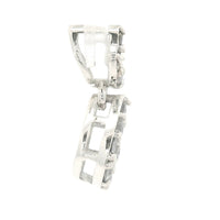 0.21 Ct Round Diamond 925 Sterling Silver Pendant
