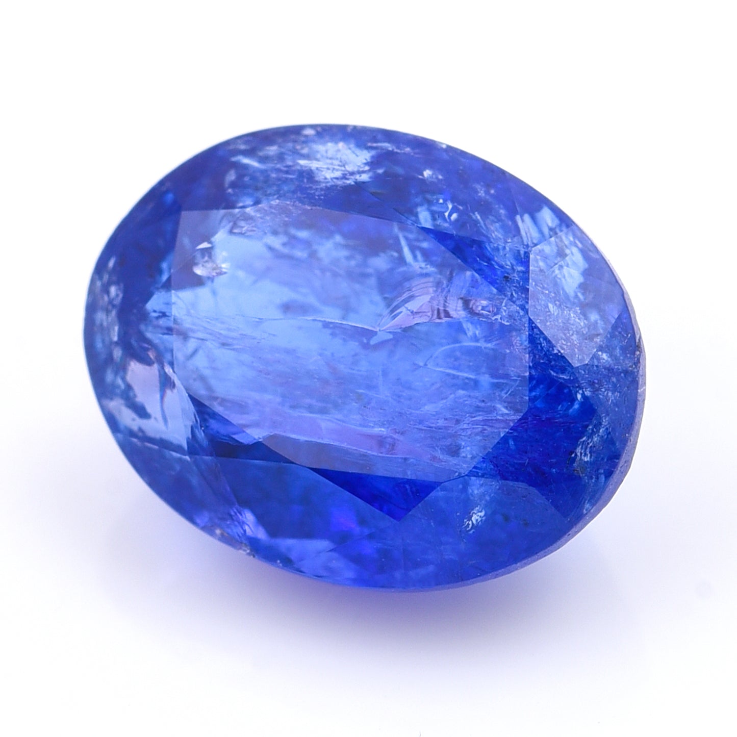 5.74 Natural Zoisite Tanzanite Oval Mixed Cut Gemstone