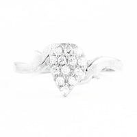 0.93 Ct Cubic Zirconia 925 Sterling Silver Ring