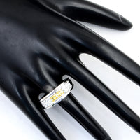 2.25 Ct Cubic Zirconia 925 Sterling Silver Ring