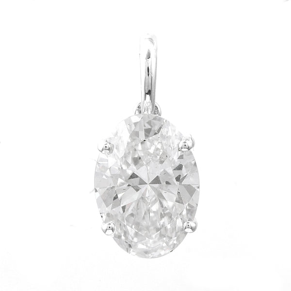 2.05 Carats Lab Grown Diamond 14K Gold Pendant