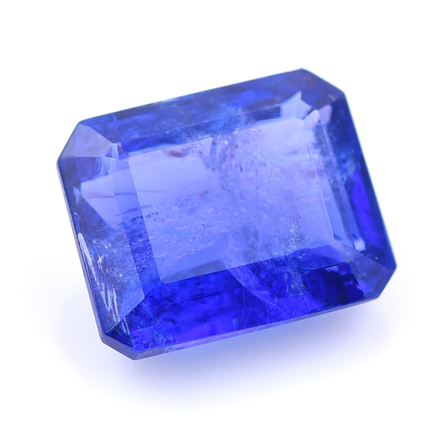 6.03 Natural Zoisite Tanzanite Emerald Cut Gemstone