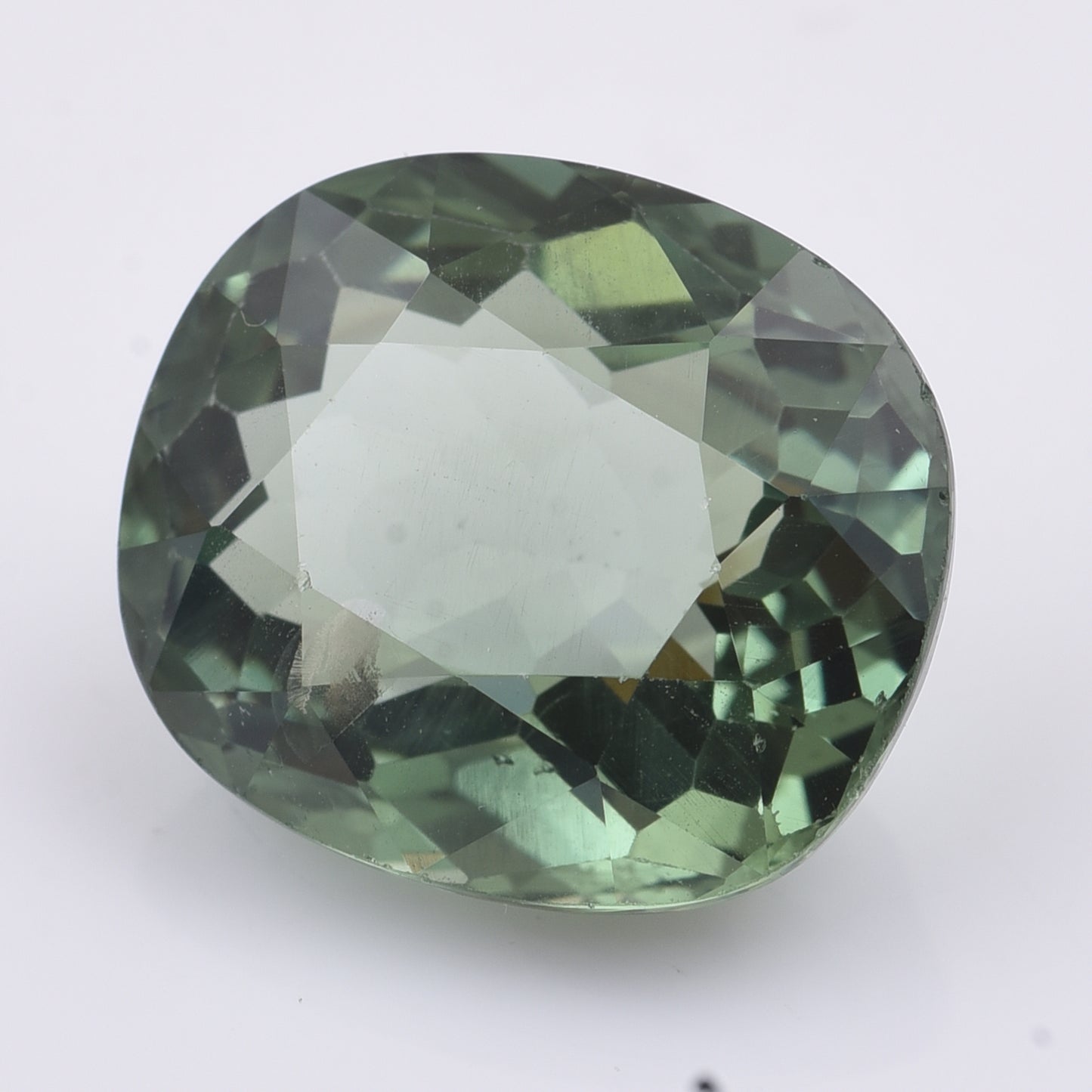 10.2 Natural Apatite Rectangular Cushion Mixed Cut Gemstone