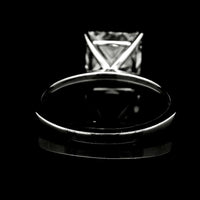 3.95 Carats Lab Grown Diamond 14K Gold Ring